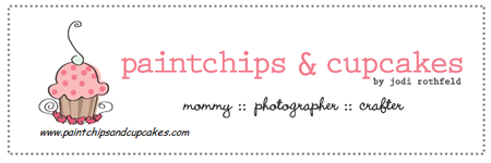 paintchips and cupcakes 